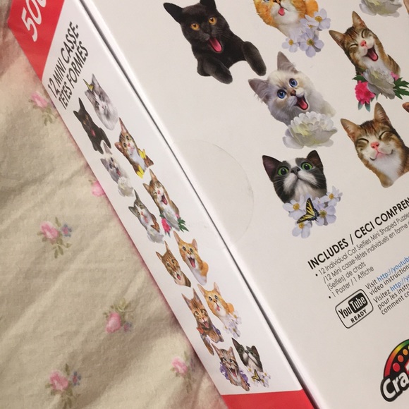 Selfies Mini Shaped Cat Puzzle - Picture 5 of 8